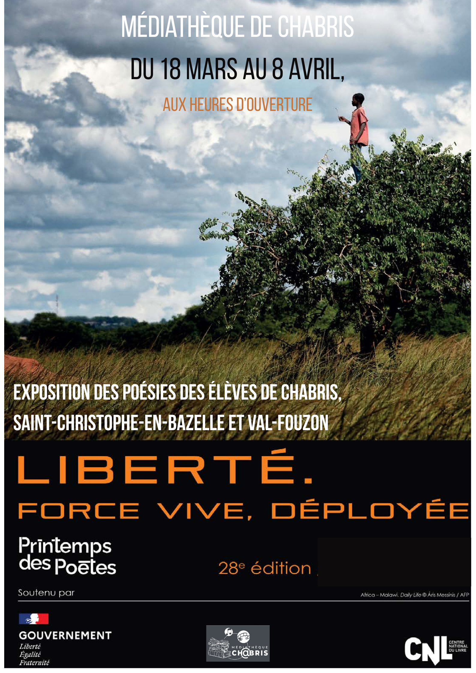 Médiathèque : le printemps des poètes