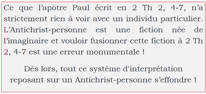 2 Thessaloniciens 2, 4-7