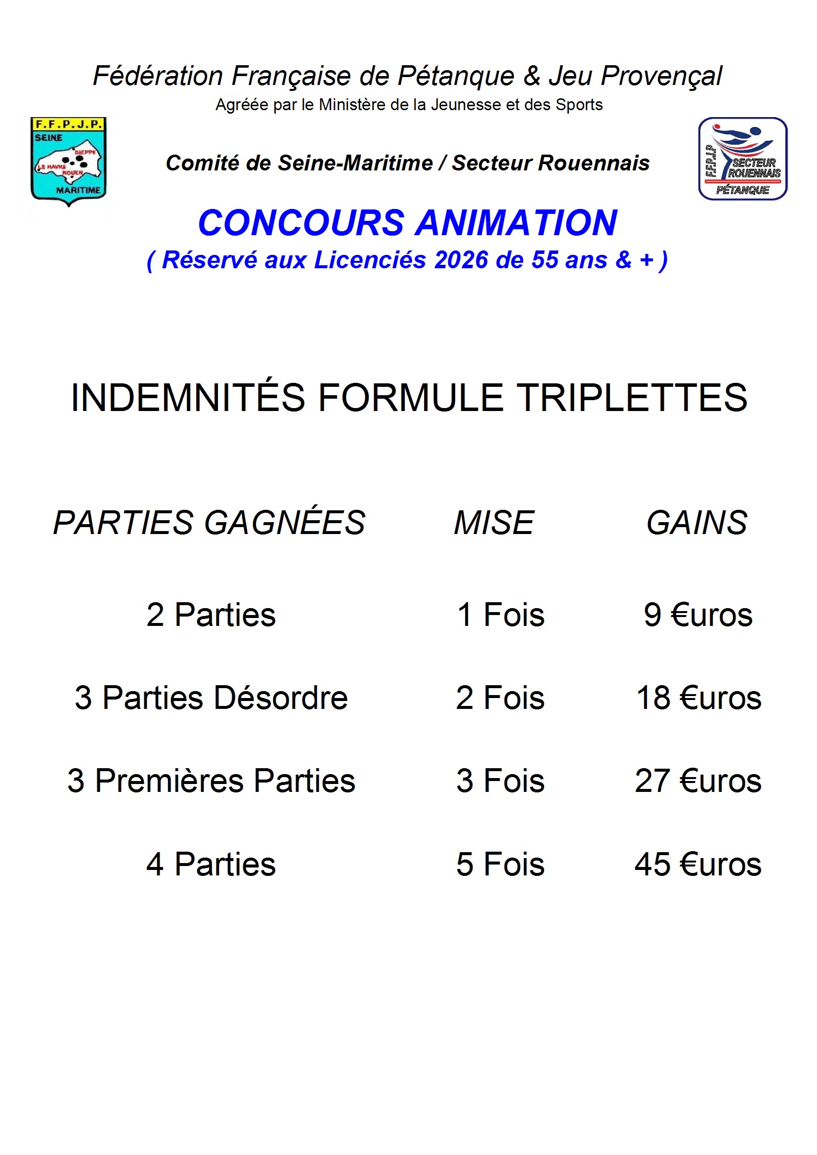 Mises triplettes conv 1