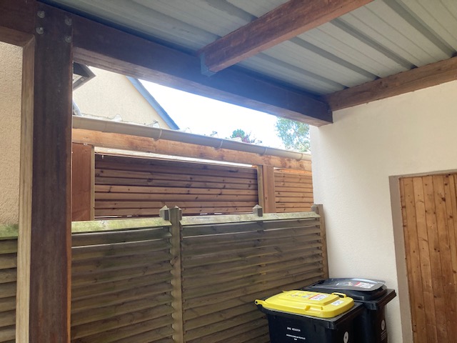 Avo renovation isolation d un garage aux ponts de ce maconnerie surbots menuiserie porte fenetre bardage 5