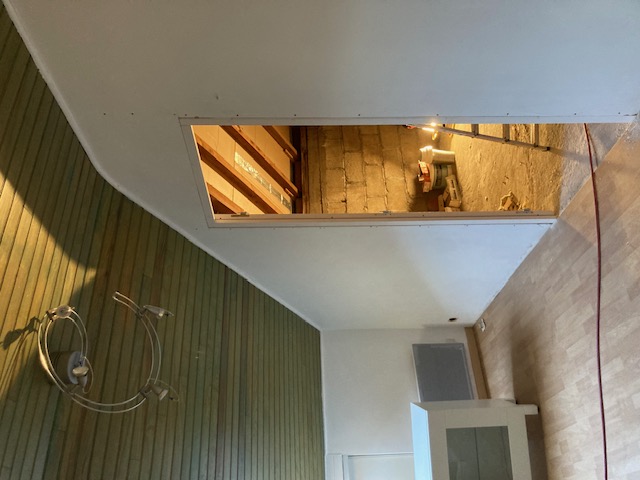 Renovation escalier tremie cloison et habillage ascenseur 14