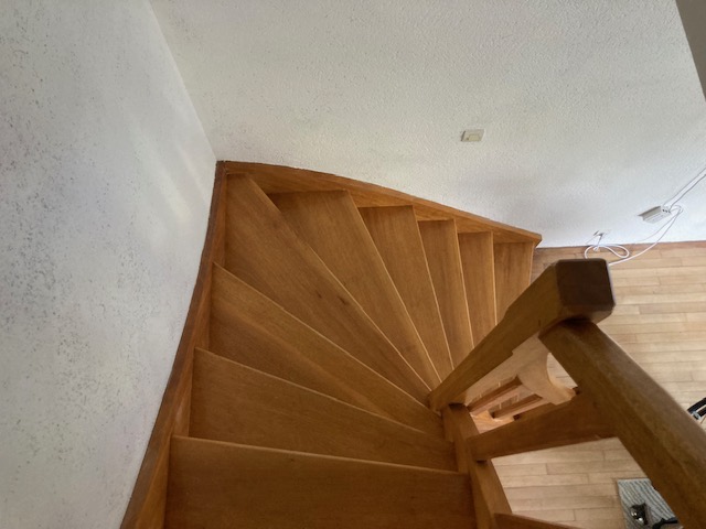 Renovation escalier tremie cloison et habillage ascenseur 5