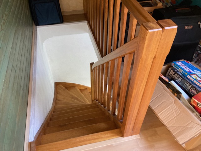 Renovation escalier tremie cloison et habillage ascenseur 4