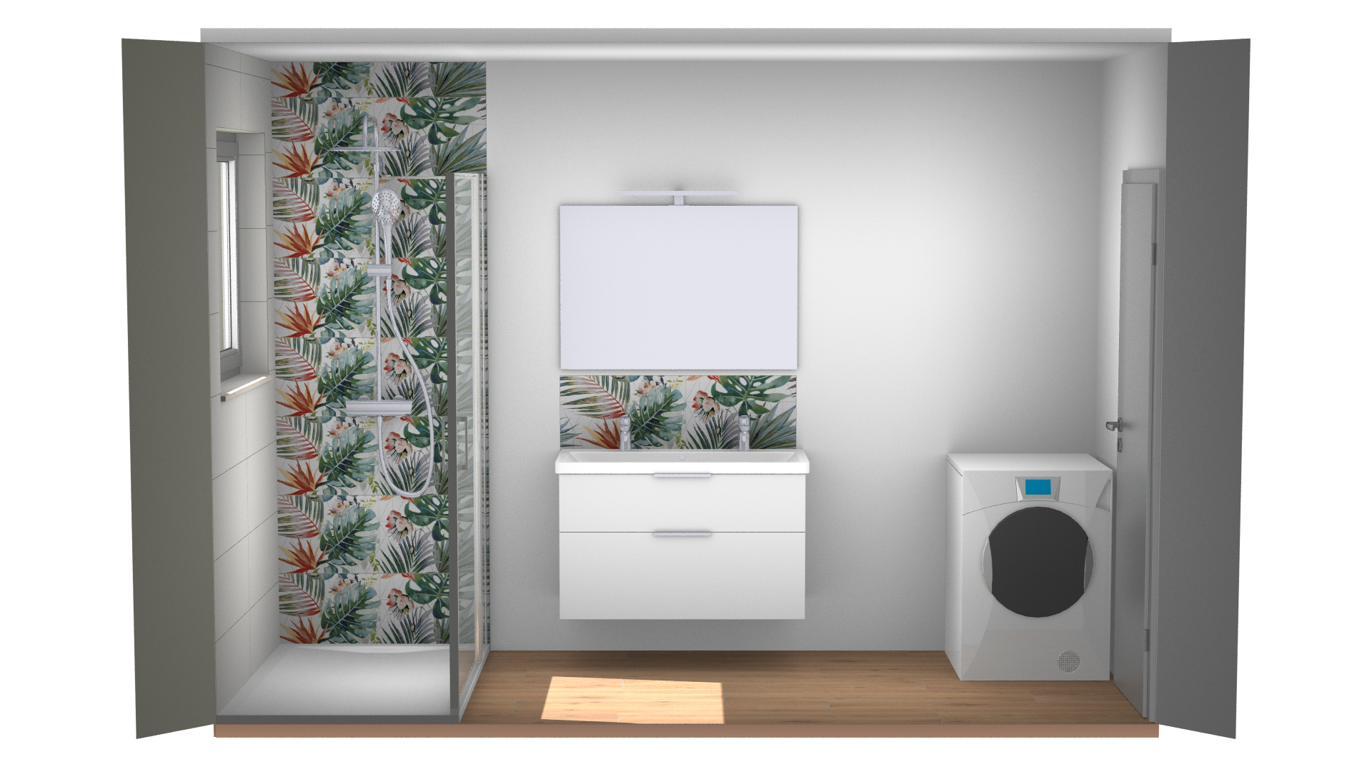 Renovation complete de salle de bain angers quartier chevrollier 16