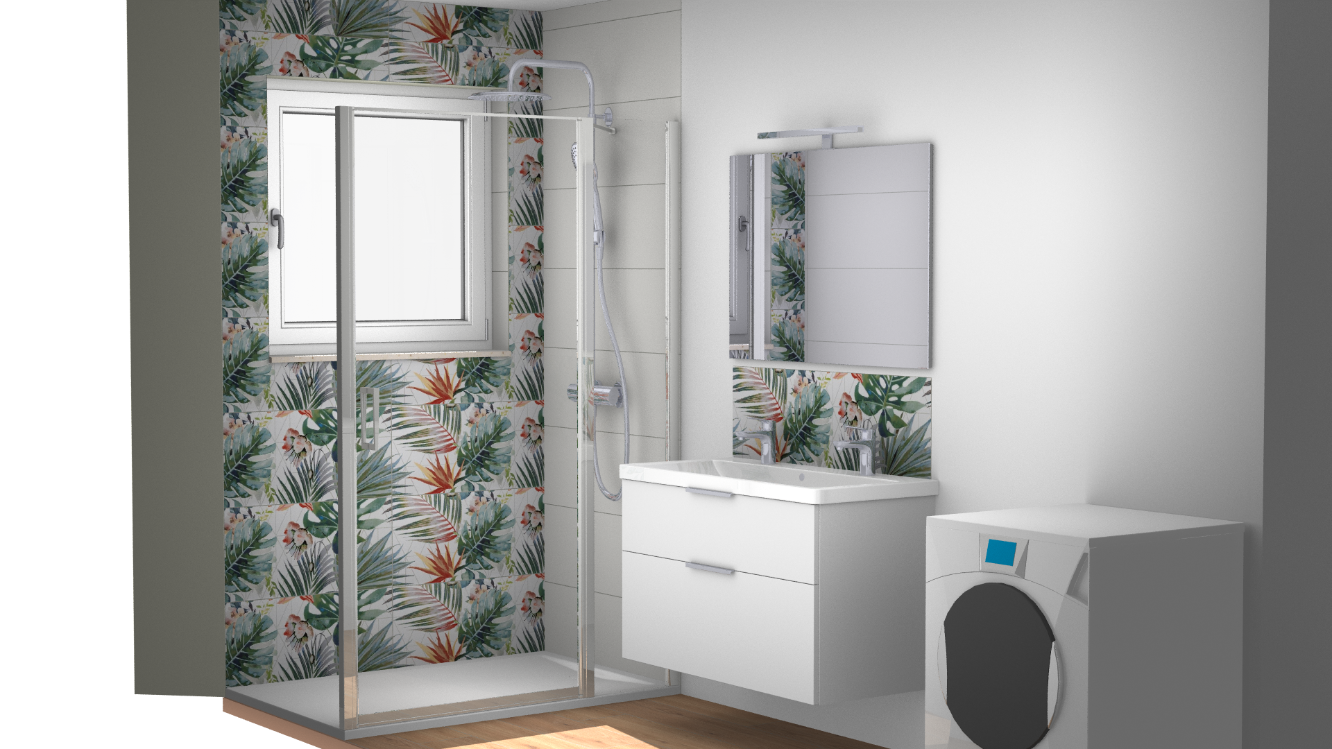 Renovation complete de salle de bain angers quartier chevrollier 15