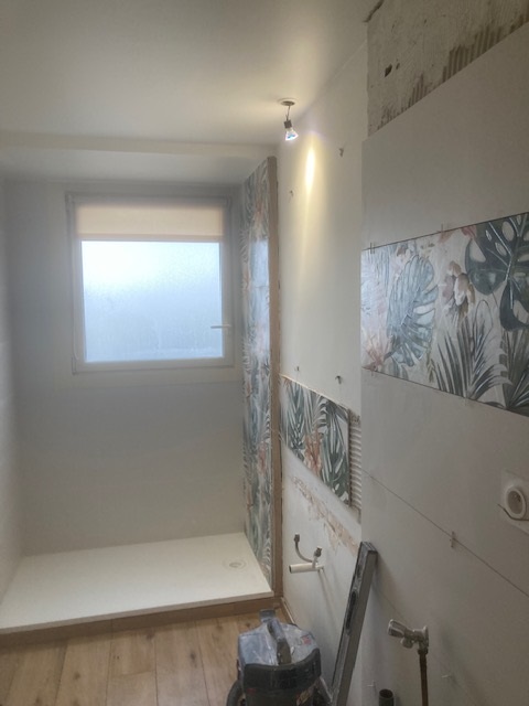 Renovation complete de salle de bain angers quartier chevrollier 4