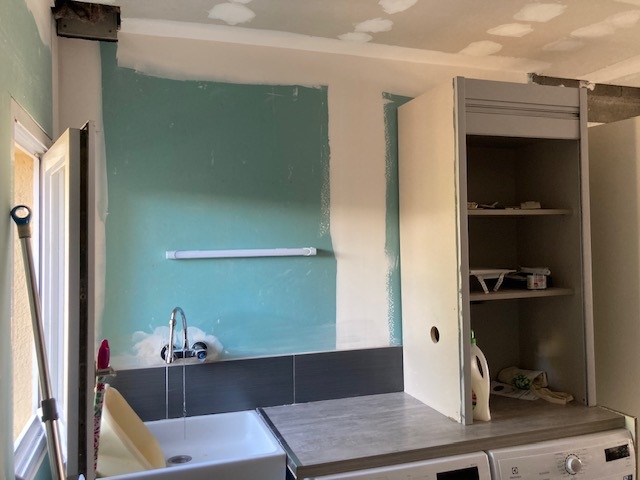 Avo renovation isolation garage renovation cuisine et buanderie angers 13