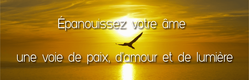 Voie de paix, d'amour et de lumière