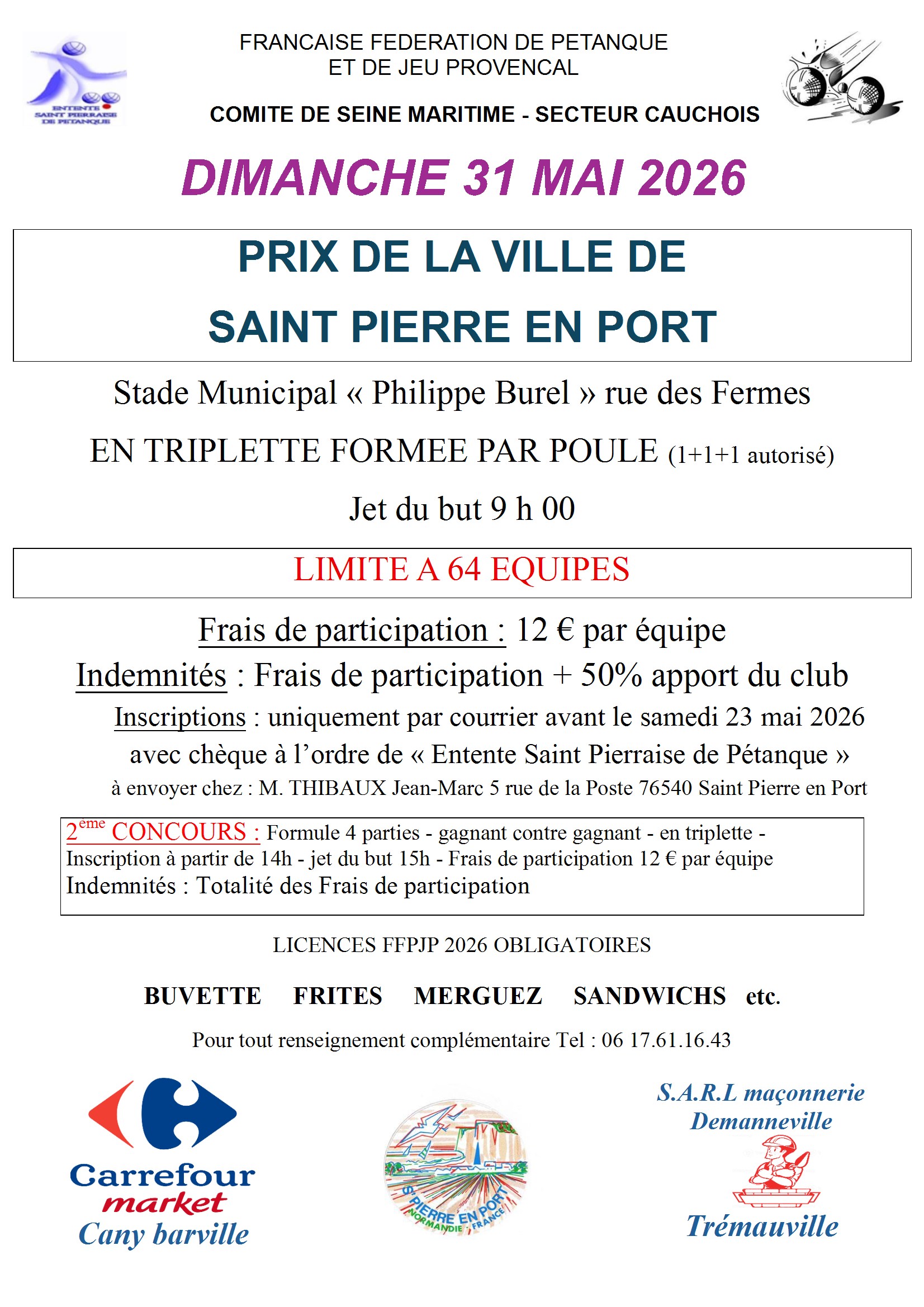 Prix de la ville saint pierre en port conv 1