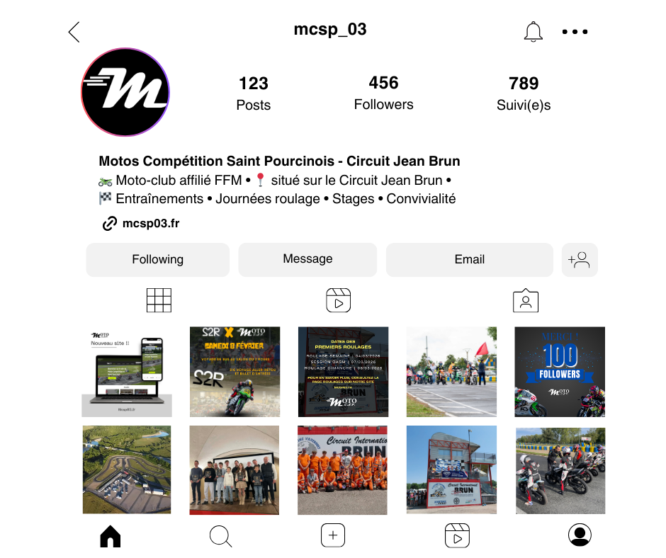 🚨🏍️ MCSP débarque sur Instagram ! 🏁🔥
