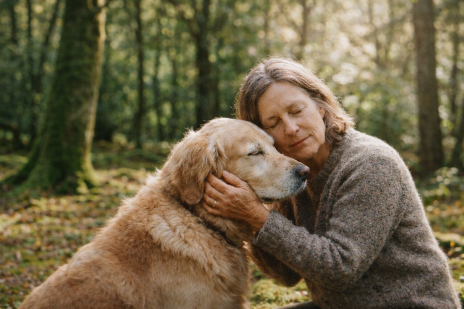 Chien-avec-sa-gardienne