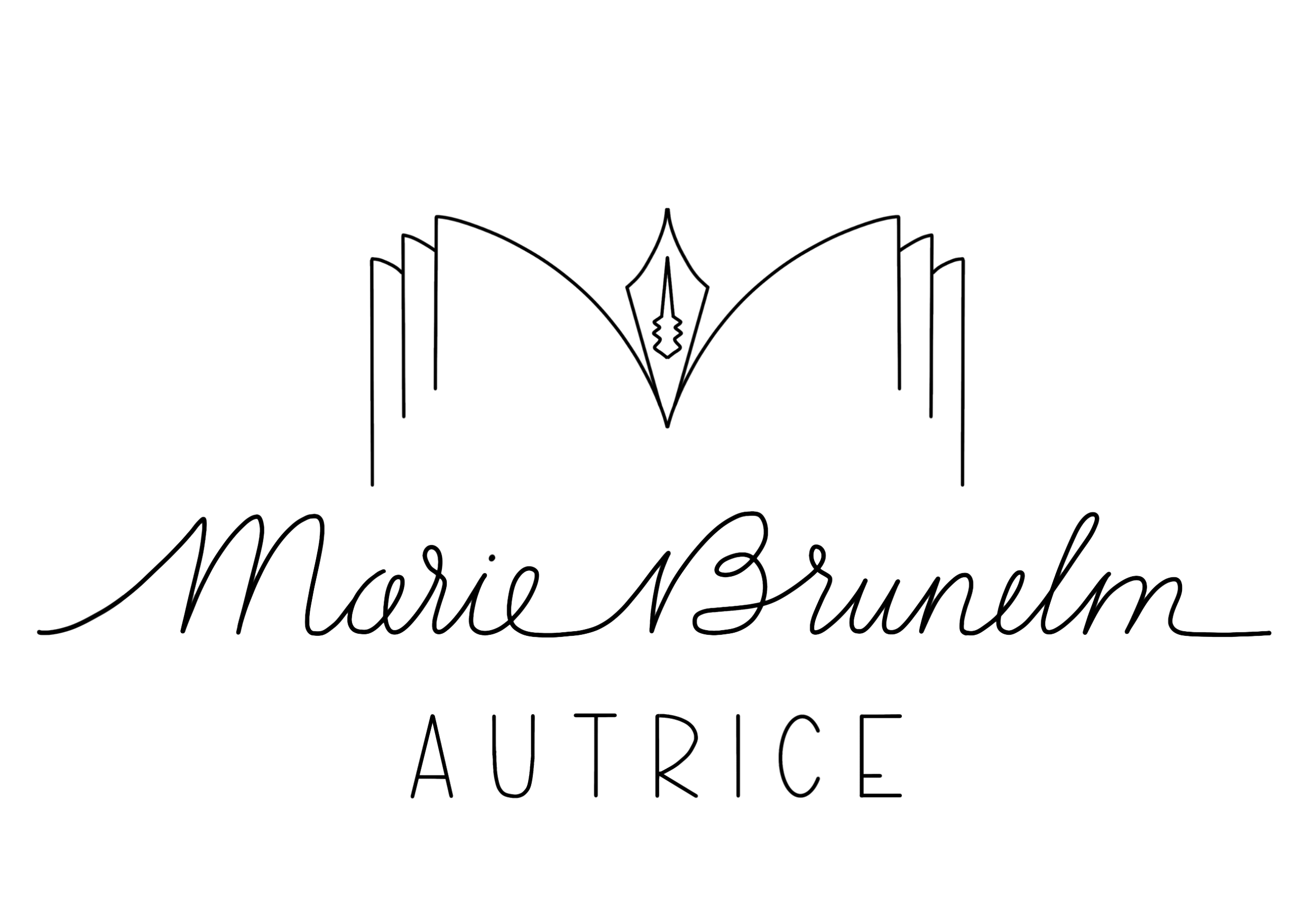 Logo Rectangle transparent noir