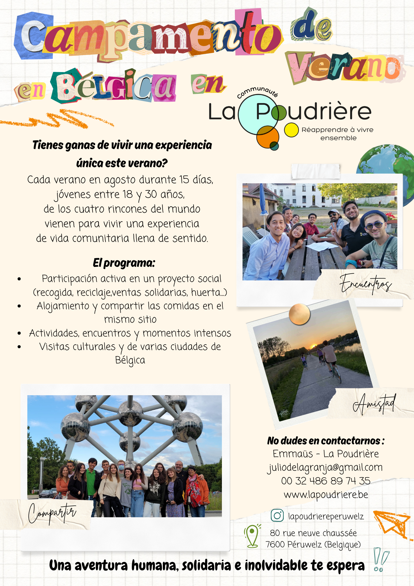 Chantiers flyer espagnol