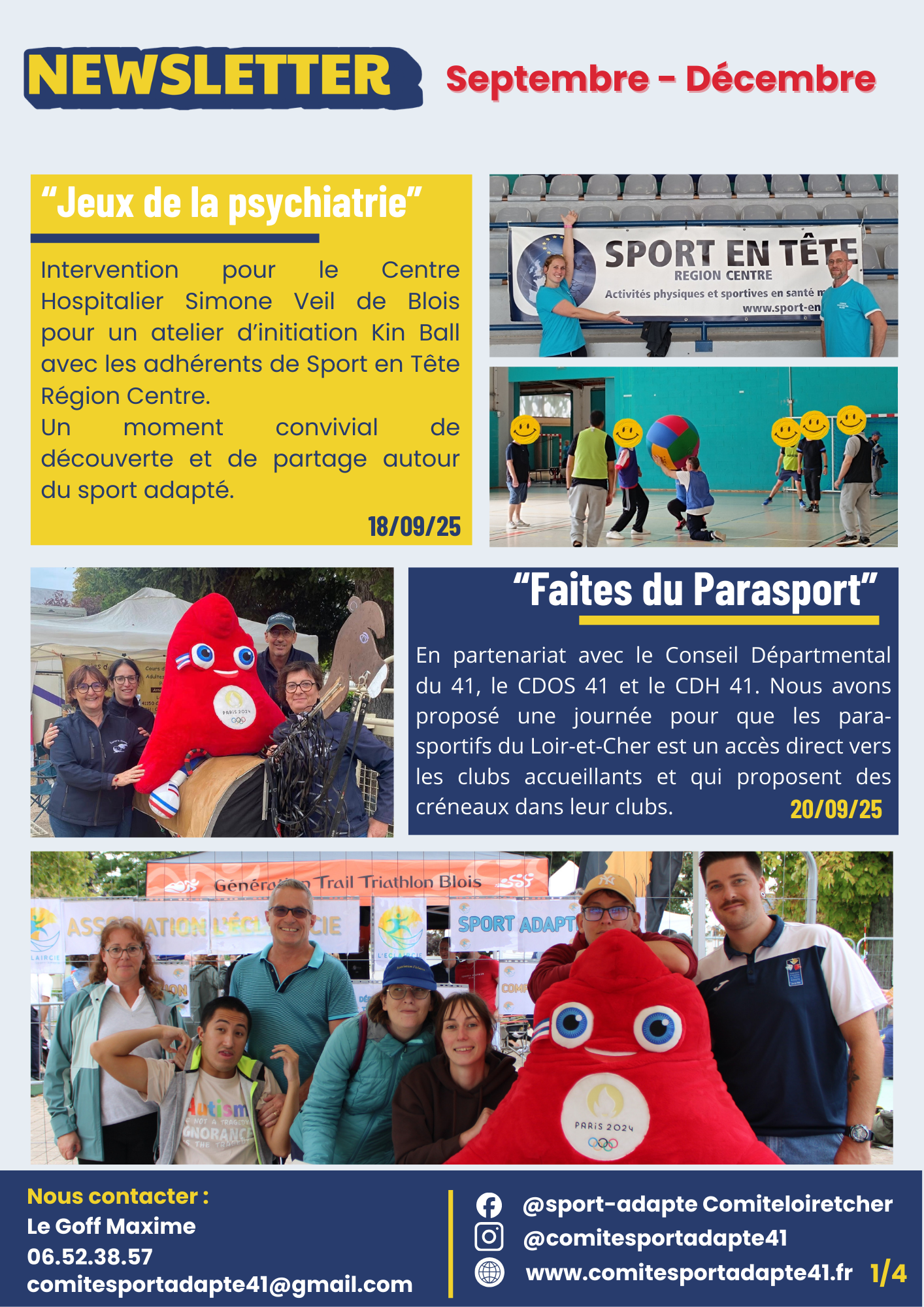 Newsletter septembre decembre 2025