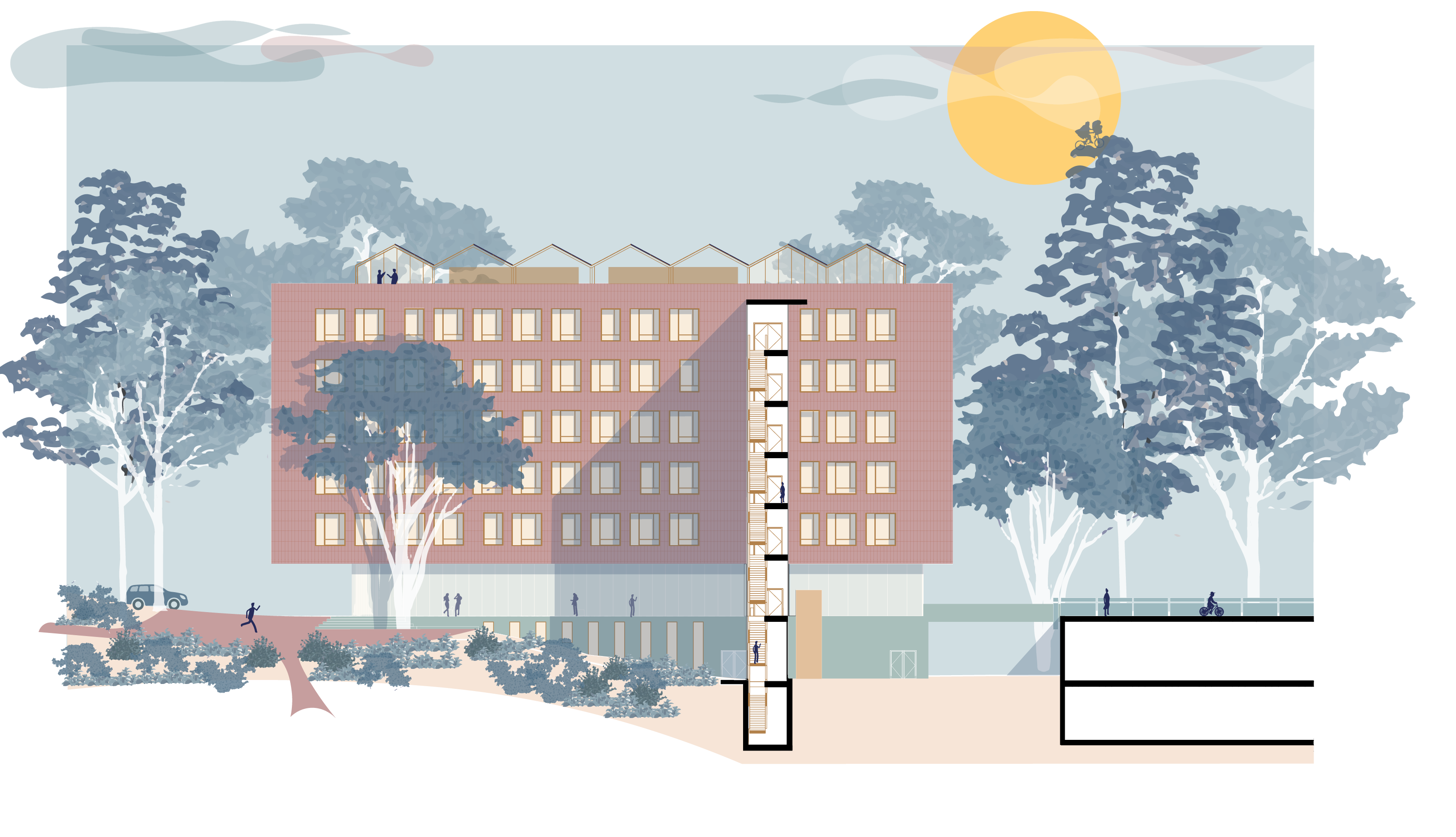 Elevation ouest