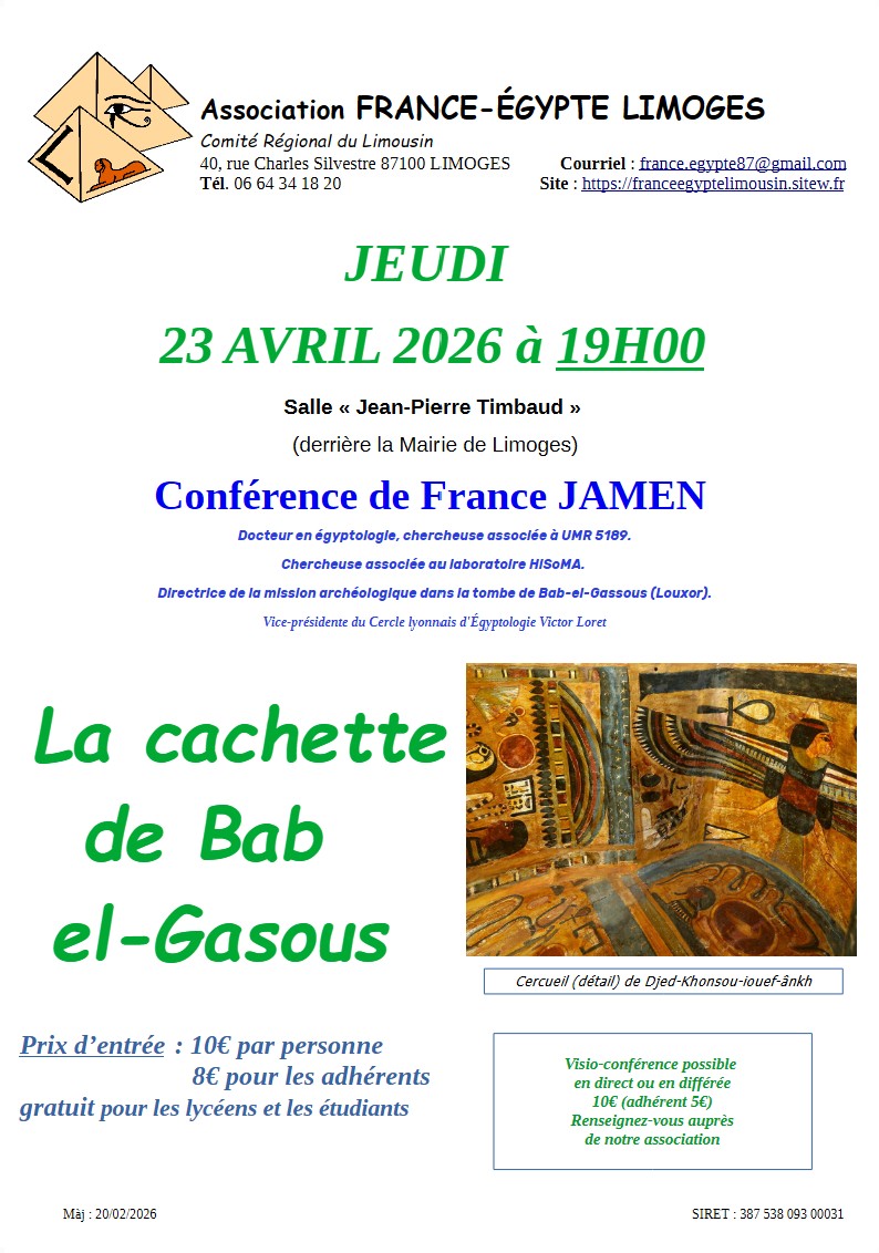AFFICHE - conf. France JAMEN - 23 avril 2026