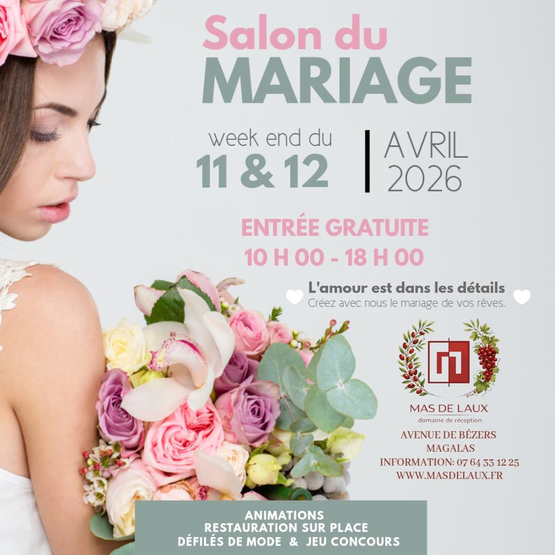 Affiche-salon-mariage-mas-de-laux-2026