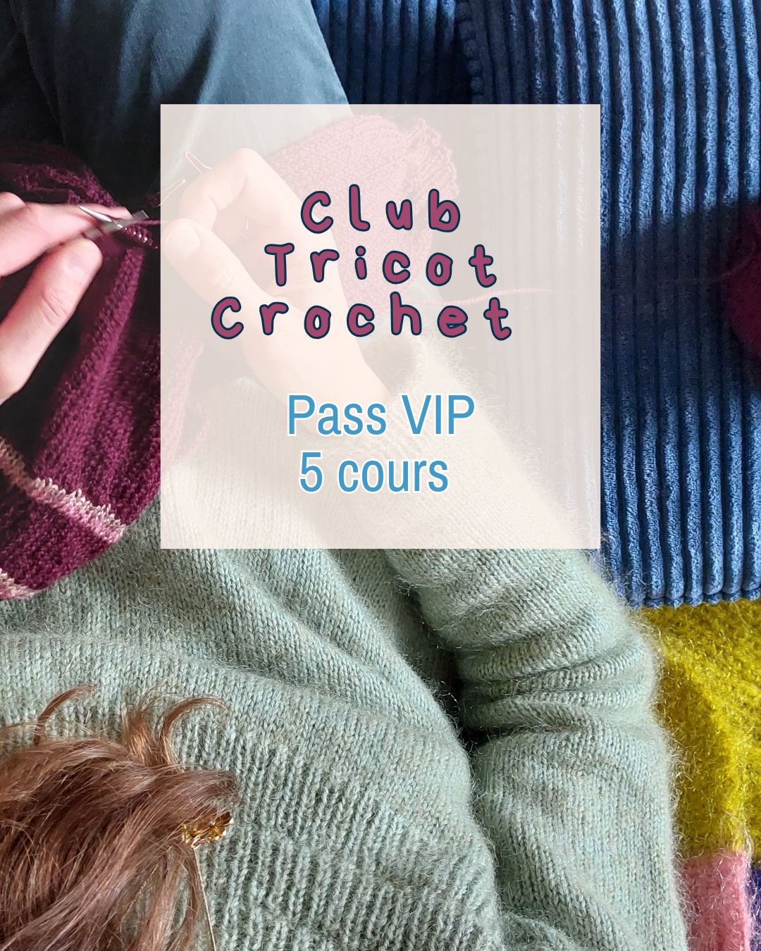 Cours de tricot à amiens pour apprendre le tricot.