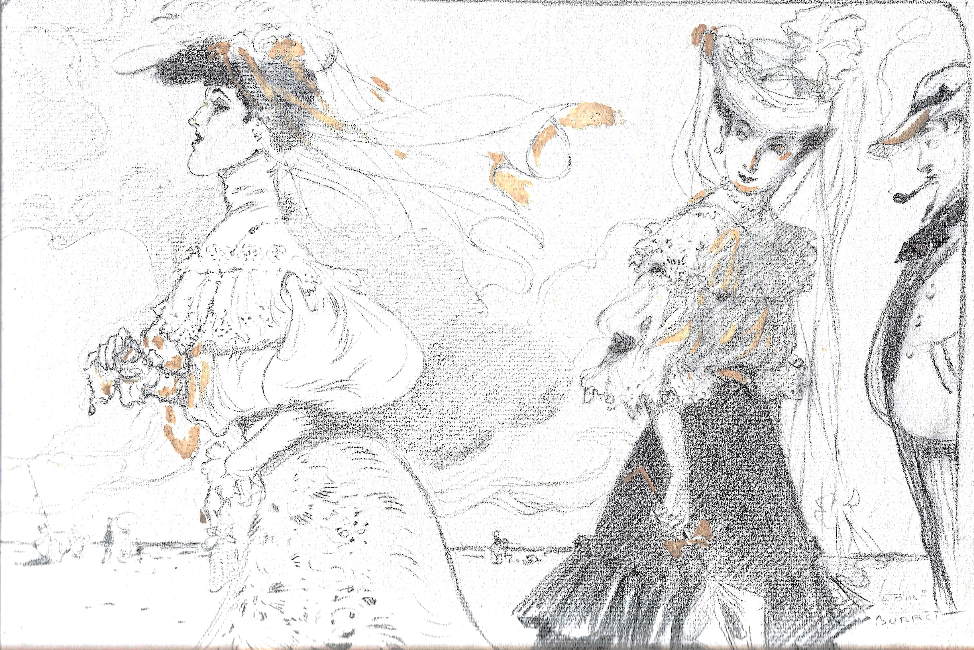 Buret crayon personnages