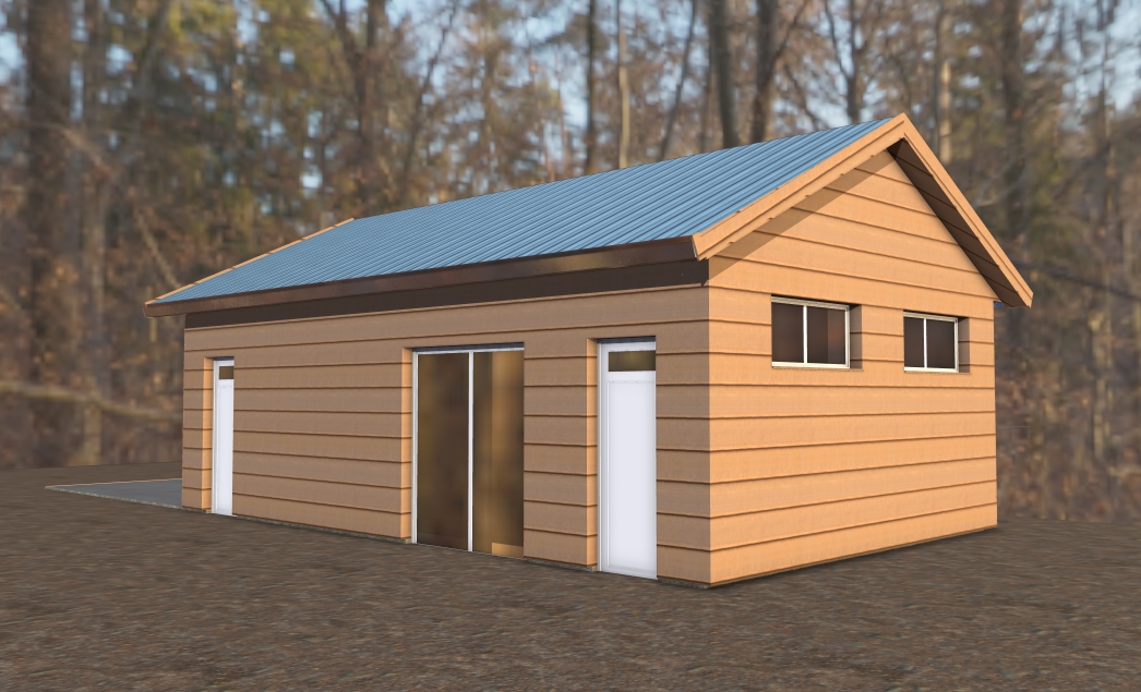 Camping trieu 3d projet scene6