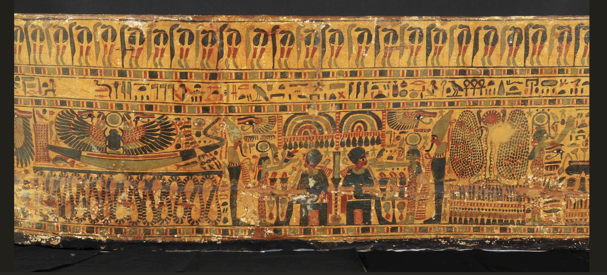 LEYDEN-F93-10-1a-Rijksmuseum-van-Oudheden-Exterieure-cercueil-20e-dyn