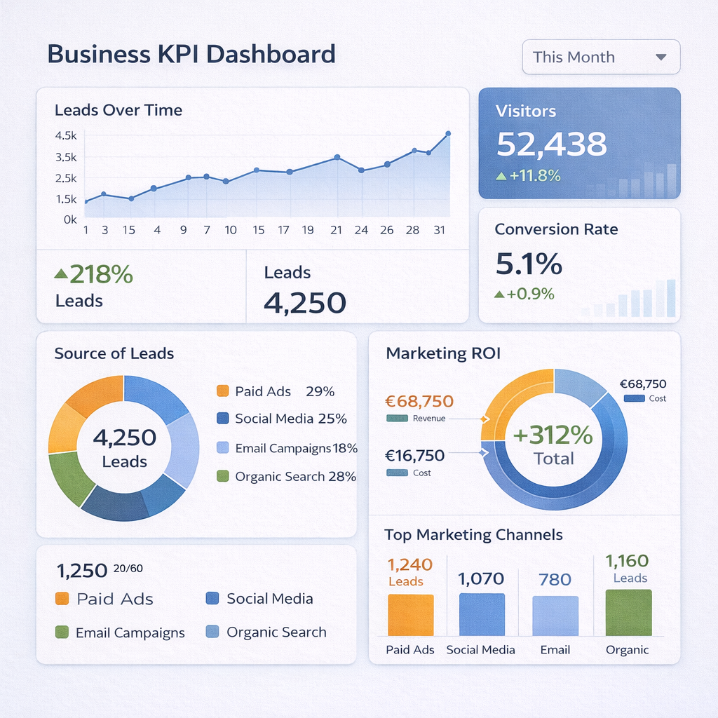 Kit marketing PME 12 templates Excel professionnels