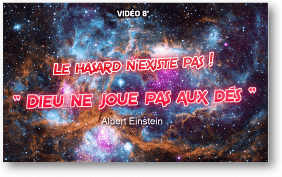 Le hassard n'existe pas