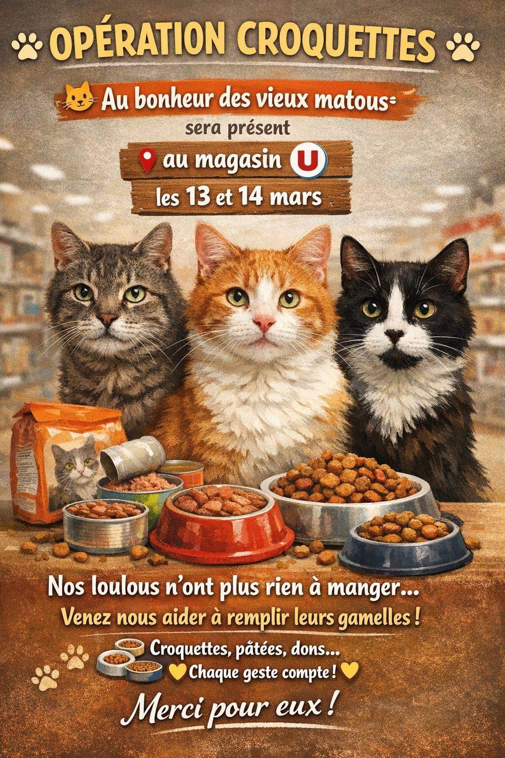 On a besoin de vous ! 