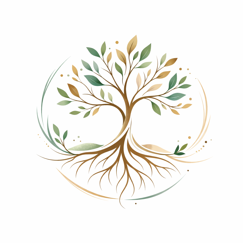 Embleme-d-arbre-symetrique-et-elegant