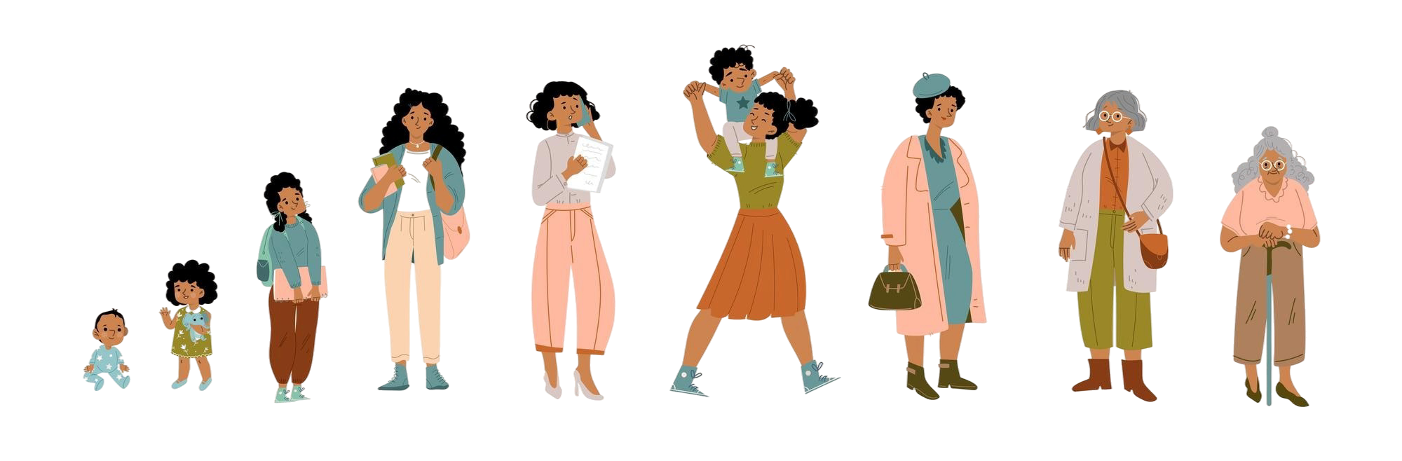 Cycle-duree-vie-femme-age-du-nourrisson-vieillesse-1-