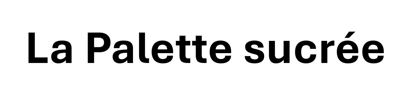 La palette sucree