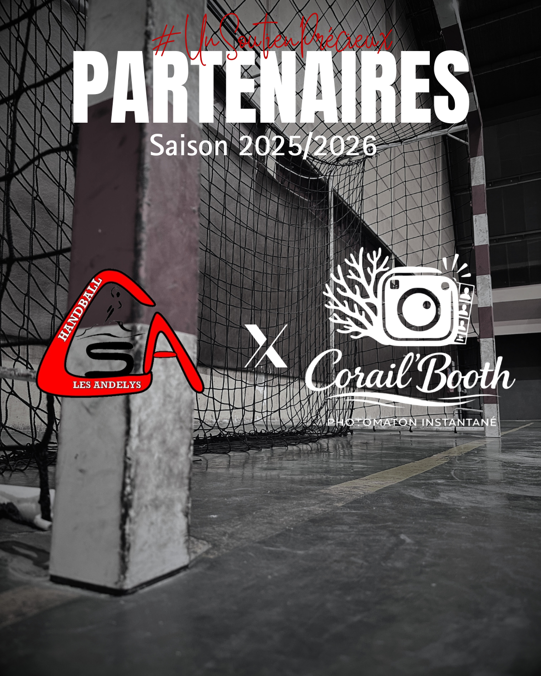 Corail'Booth, nouveau partenaire majeur du CS Andelys handball