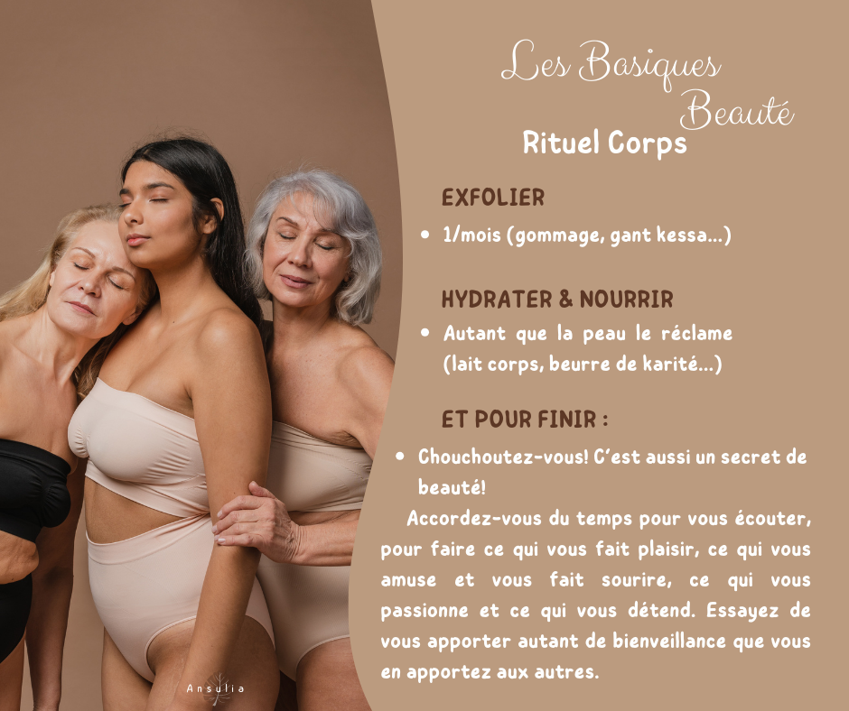 Les Basiques Beauté Rituel Corps Ansulia Perpignan Massages et Soins au Naturel