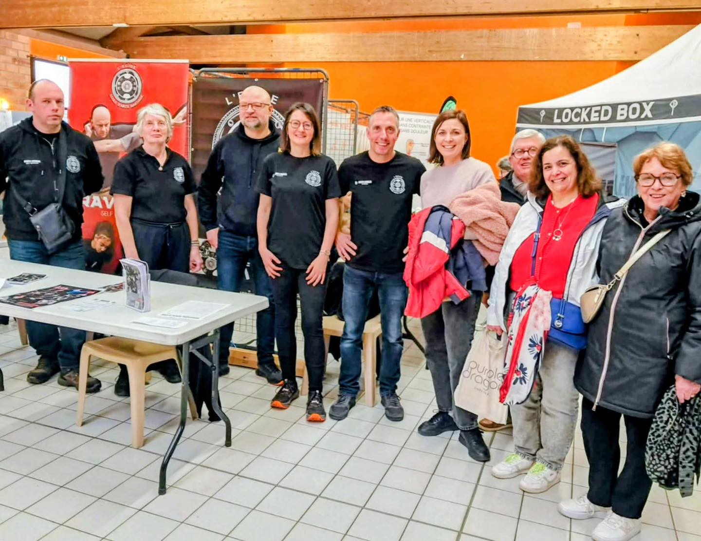 Ce samedi 7 mars notre équipe est sur le terrain