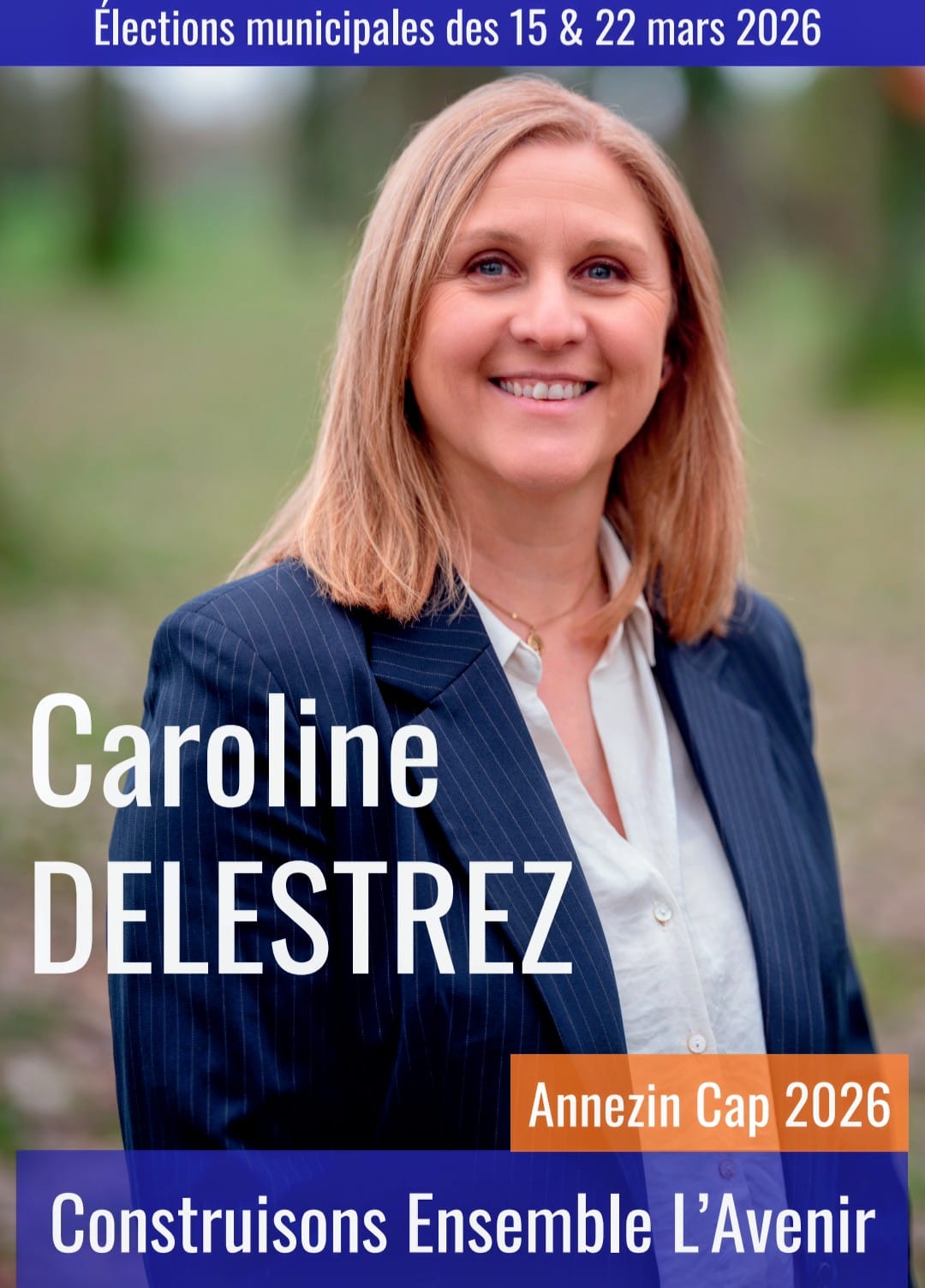 Découvrez Caroline Delestrez sur les panneaux 