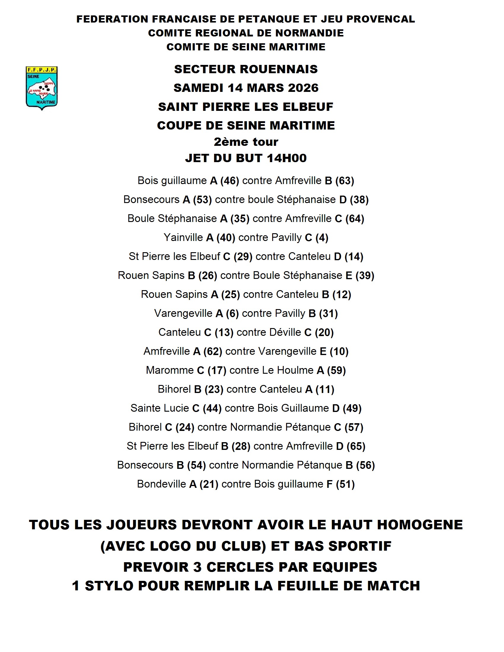 Affiche coupe 76 rouen conv 1