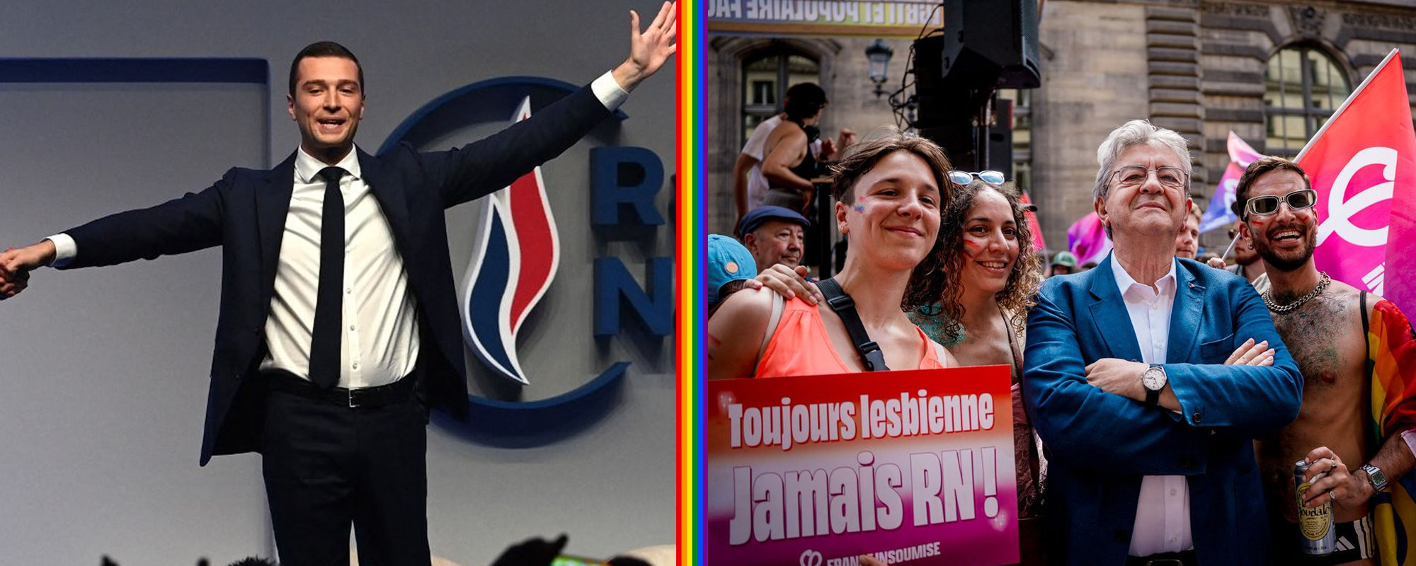 RN ou LFI : pourquoi le vote homo se polarise ?