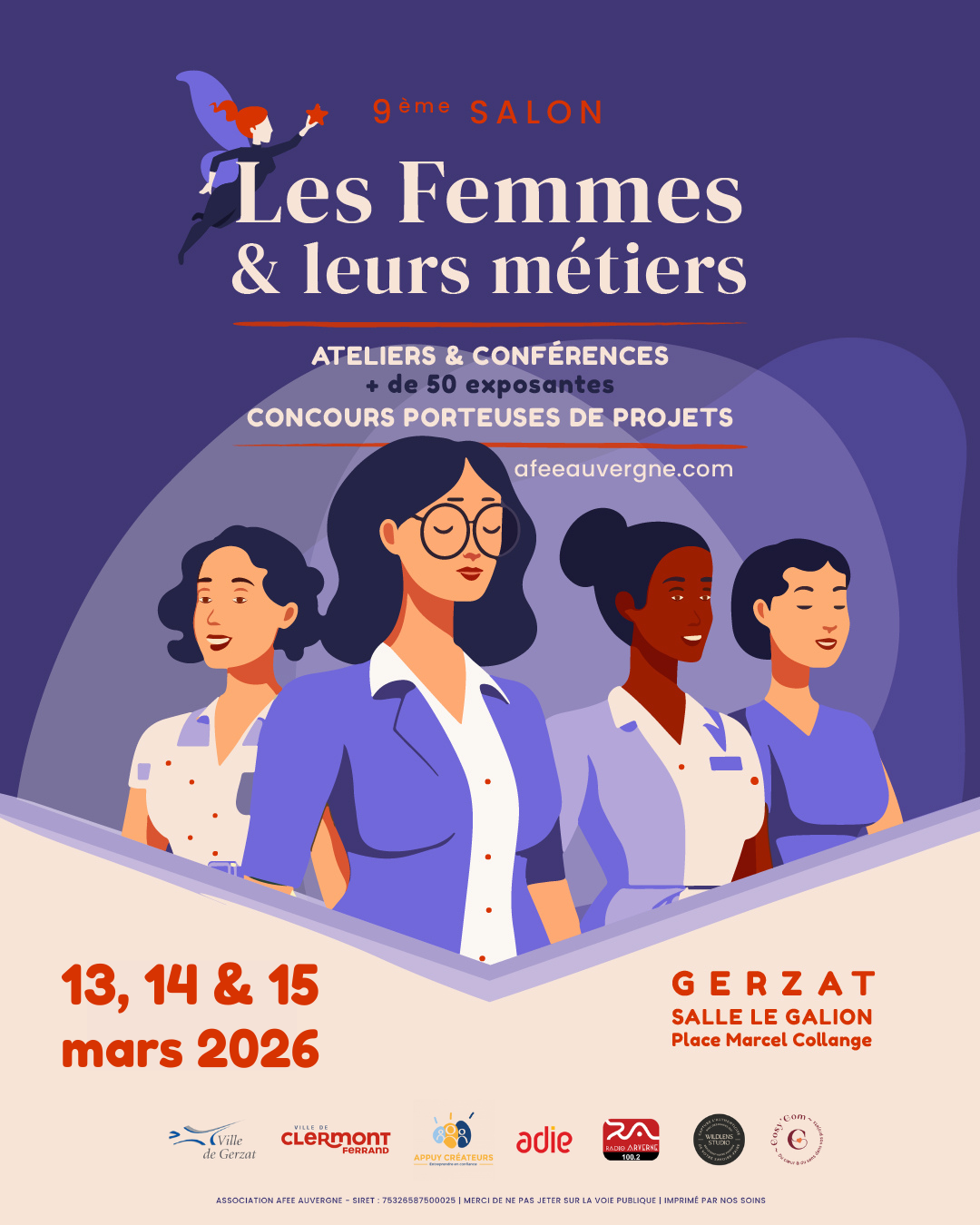 Salon « Les Femmes et leurs Métiers » en Auvergne : un événement dédié à l’entrepreneuriat féminin