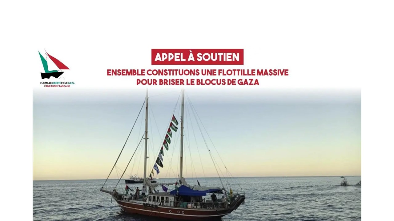 Nouvelle Flotille pour Gaza au printemps