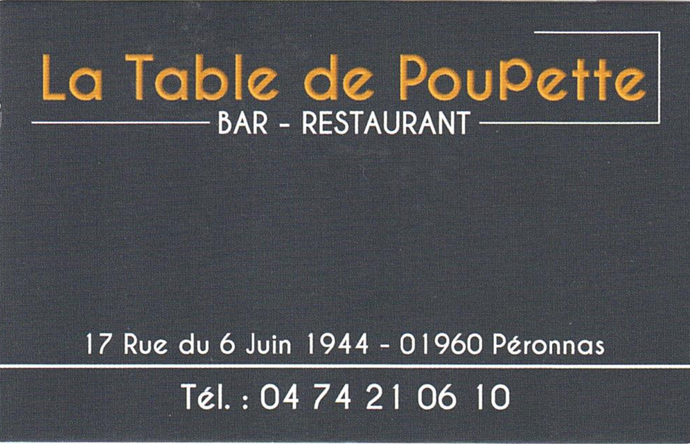 La table de poupette