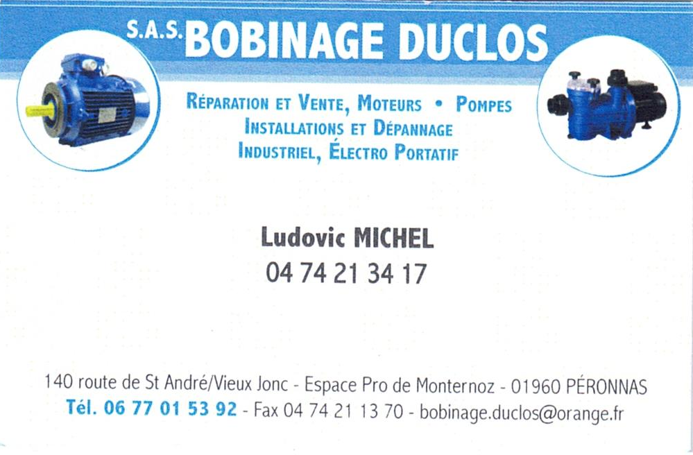 Duclos bobinage