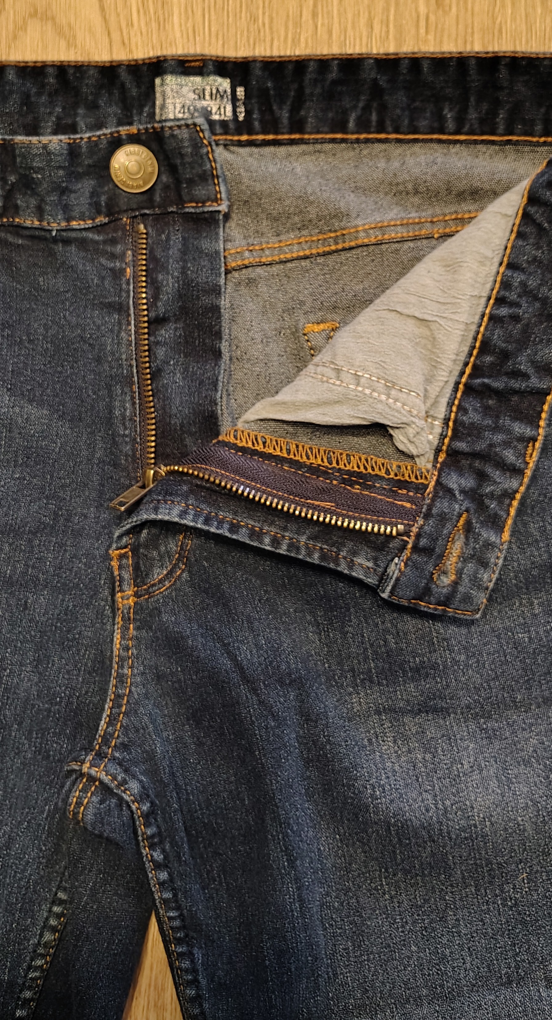 Jean fermeture milieu