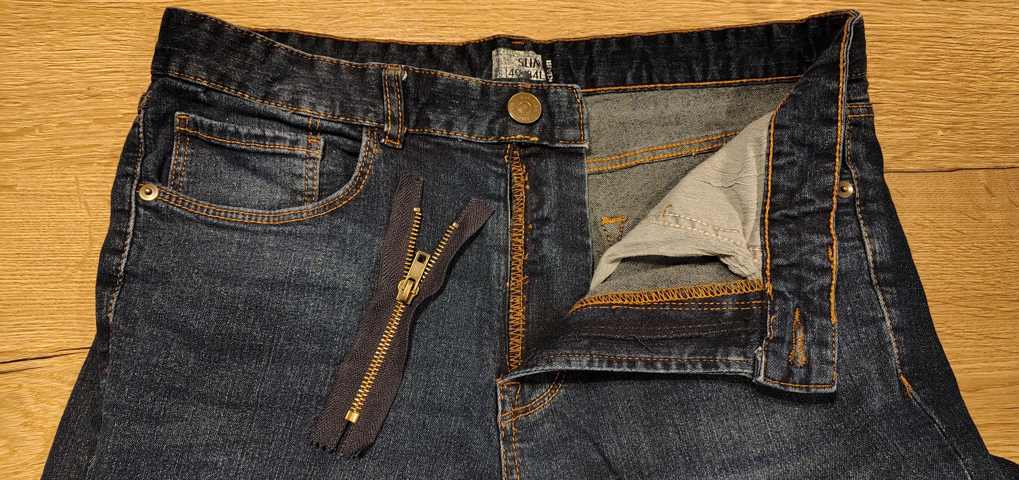 Jean fermeture avant