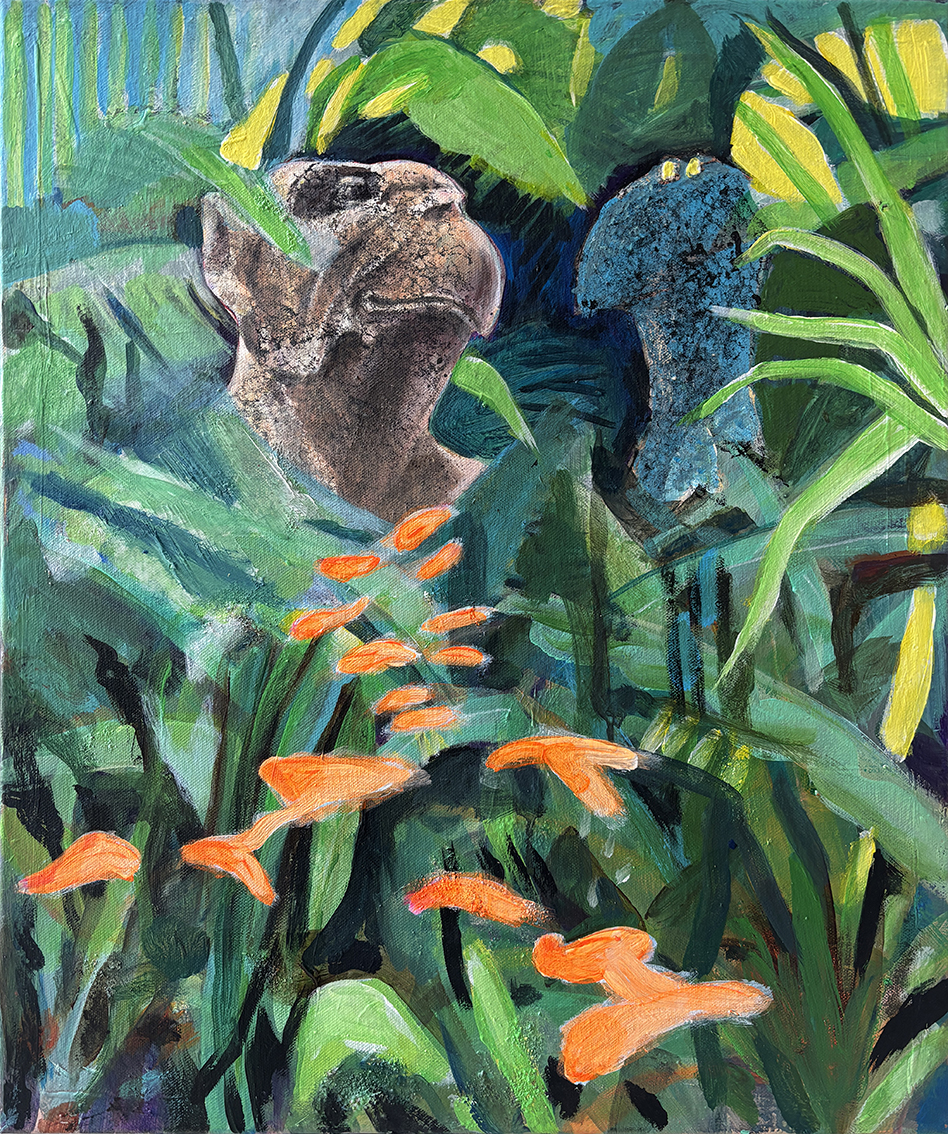 CHILDEBRAND
Acrylique sur toile 60 x 60 cm
