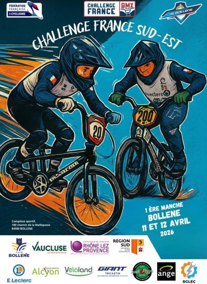 Challenge France BMX Racing 2026 SE #1 - BOLLENE
