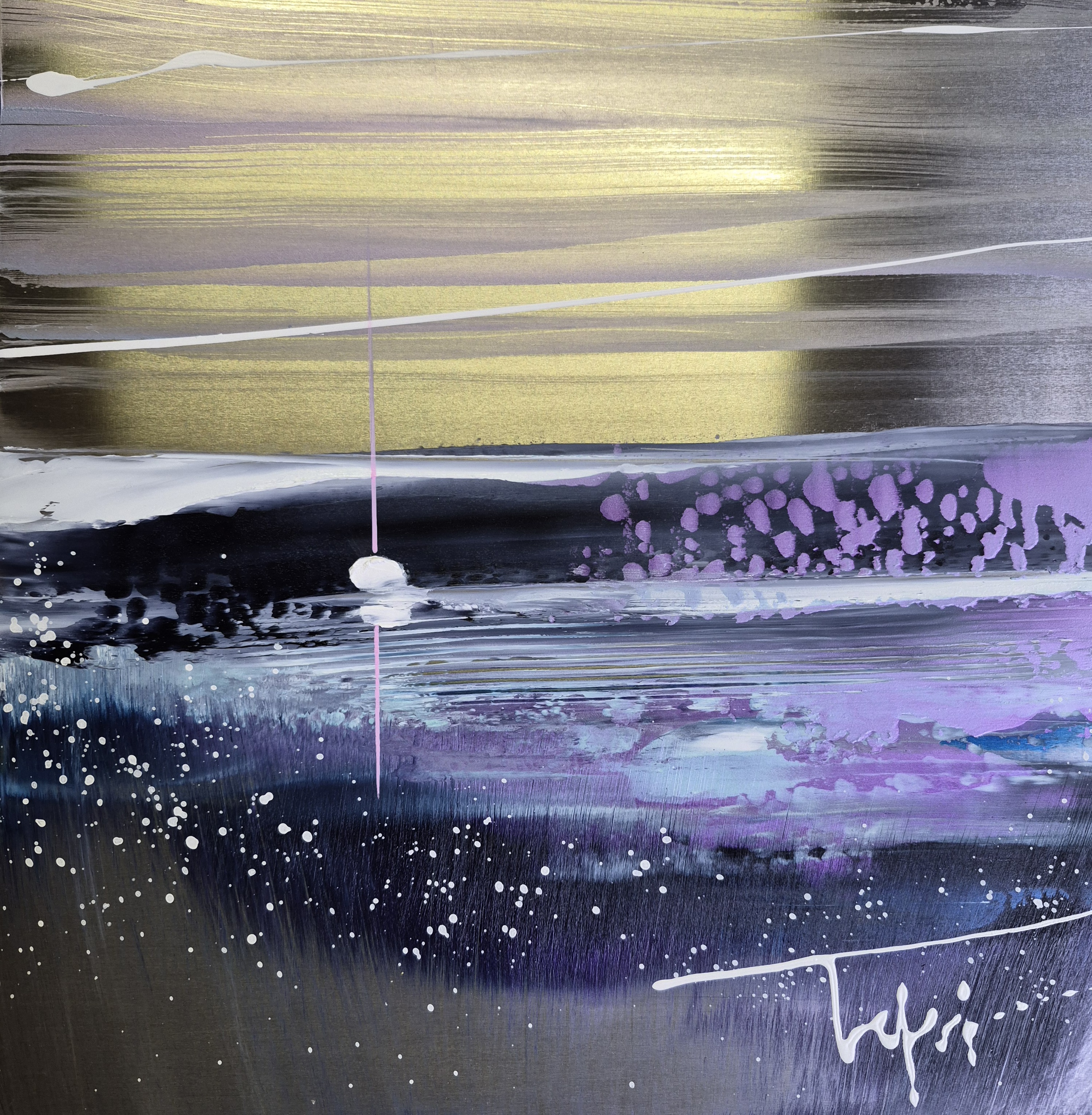 Sur le fil 2026 metal 30x30