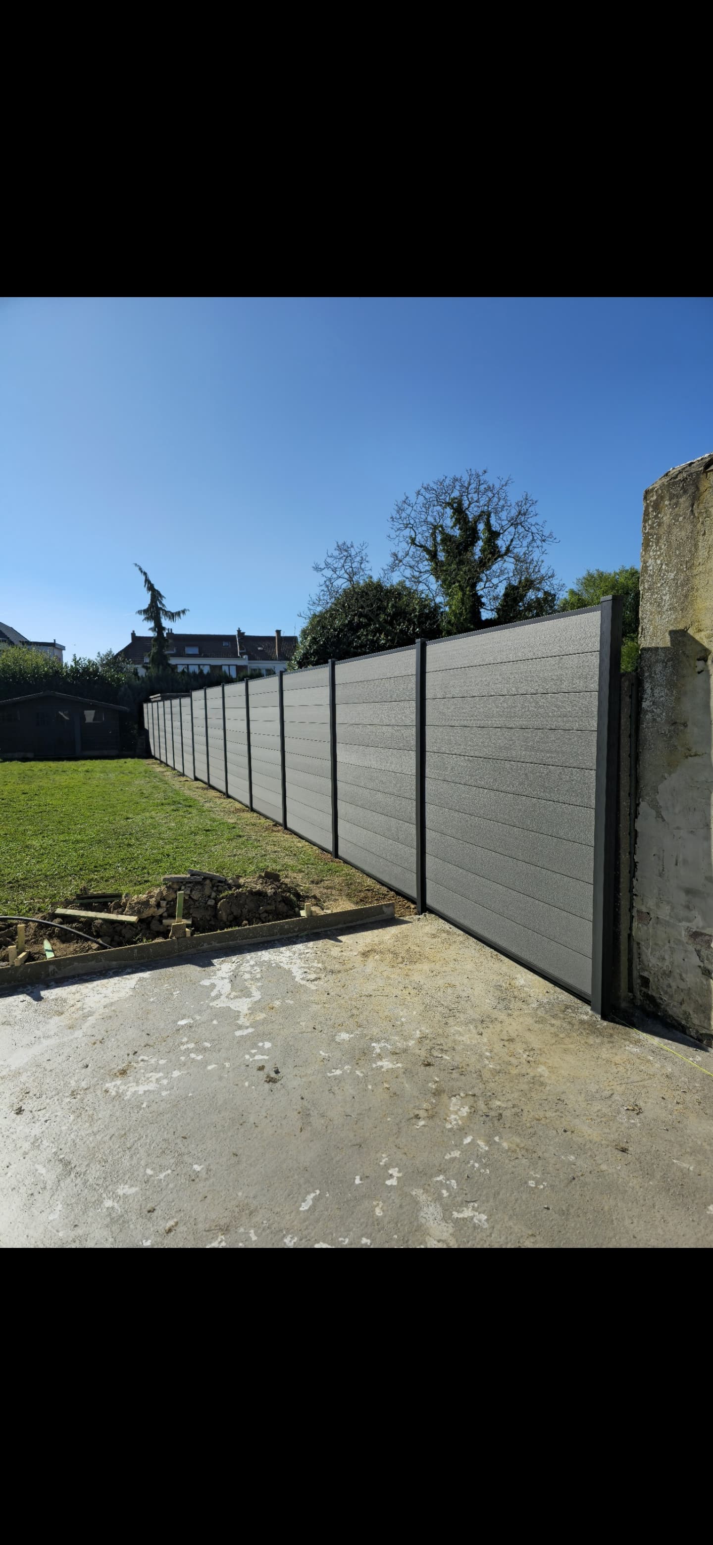 panneaux, clotures, séparation de jardin 