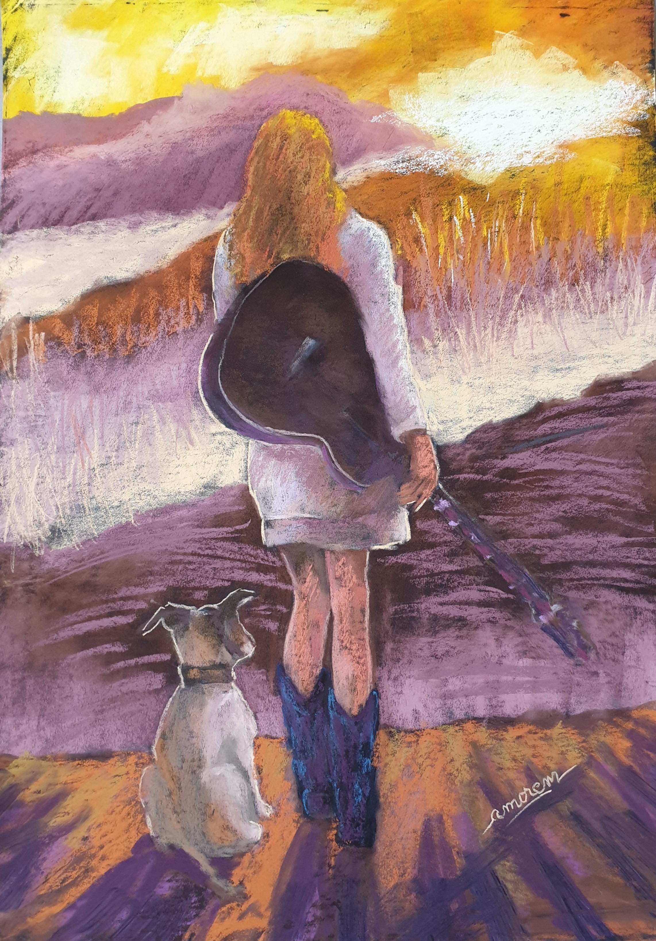 Amorem art street 70x50cm