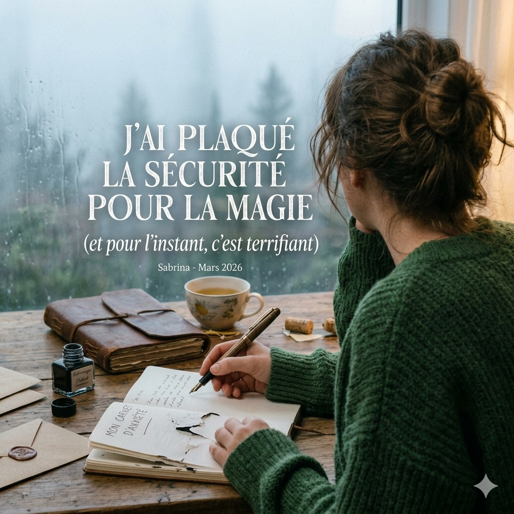 J'ai plaqué la sécurité pour la magie (et pour l'instant, c'est terrifiant)