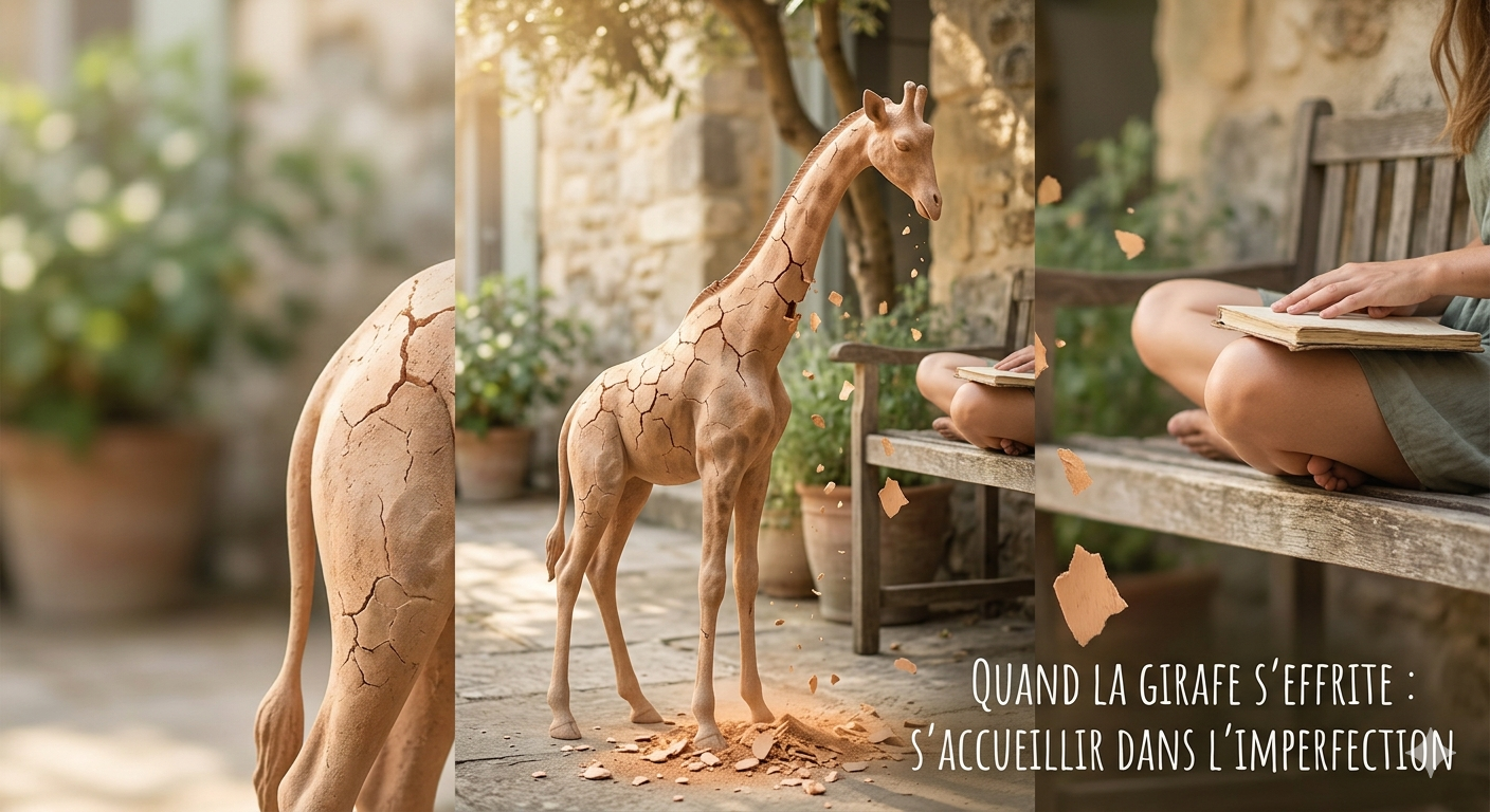 Quand la Girafe s'effrite : s'accueillir dans l'imperfection